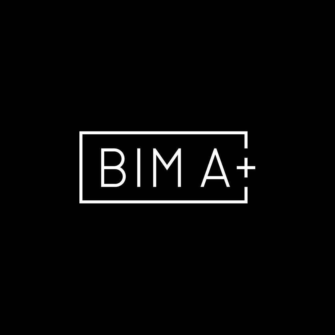 bimaplus logo design black